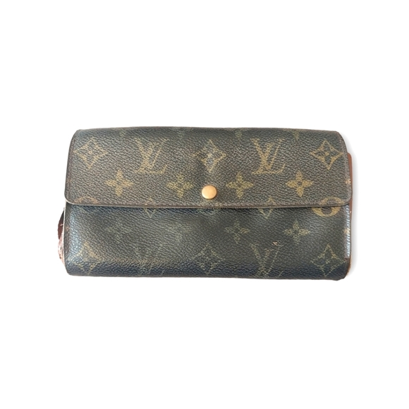 Louis Vuitton Handbags - Louis Vuitton Monogram Portefeuille Sarah long wallet